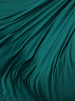 Микрофибра бельевая, эффект хлопка, Турция, зеленый (мерный лоскут)