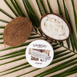 Savonry, скраб кокосовый для тела ORIGINAL (оригинальный), регенерация и гладкость, 250мл