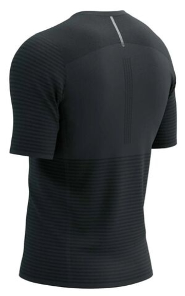 Мужская теннисная футболка Compressport Pro Racing Short Sleeve - черный