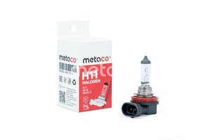 Лампа галогеновая Metaco H11 12V 55W PGJ19-2