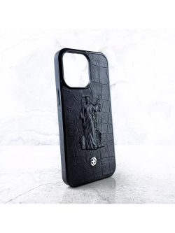 Чехол iPhone 15 - Euphoria Lawyer Themis CROC leather