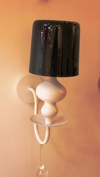 replica  EVA S1 wall lamp  ( white +black )