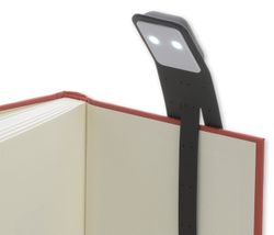 Фонарик-закладка Moleskine светодиодный черный (ER1BLA)