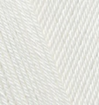 ALIZE "DİVA", 100% Микрофбира акрил, 100 гр, 350 м, 62 молочный