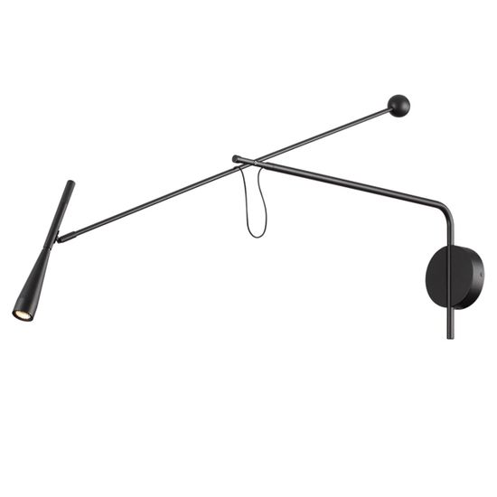 7030/5WL HIGHTECH ODL25 271 Настенный светильник металл/черный IP20 LED 1*5W 3000K 220V PIX