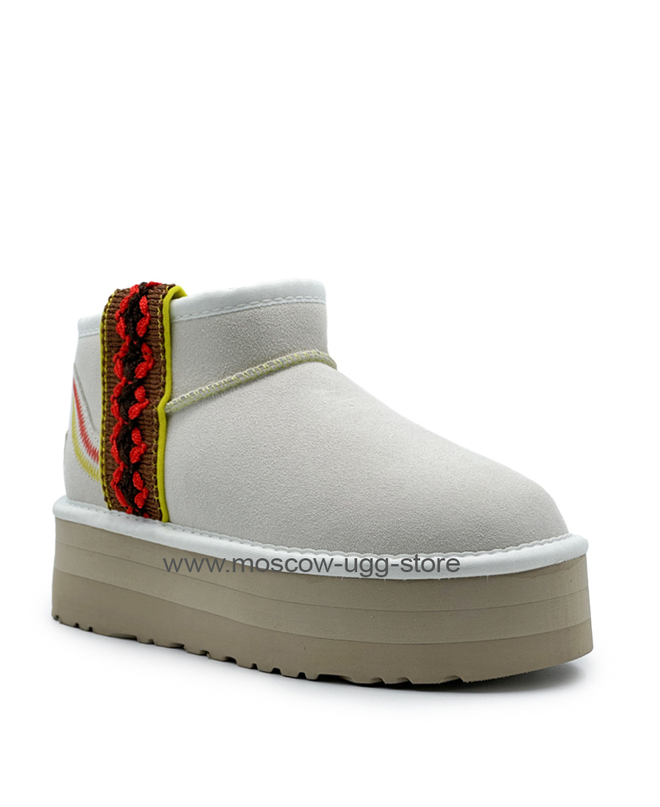 ULTRA MINI BRAID PLATFORM-white