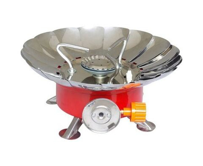 Плитка газовая портативная GS-100, 1,3кВт (15х15х12см) пьезоподжиг, чехол+коробка Energy 146006