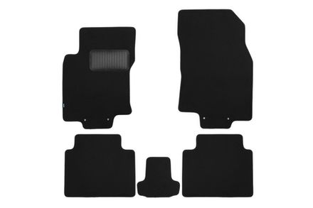 Коврики в салон Klever Premium NISSAN X-Trail T32 (III, IIIр), 2013-&gt;, внед., 5 шт. (текстиль)