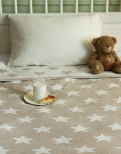 Элитный плед детский Imperio 254 бежевый от Luxberry