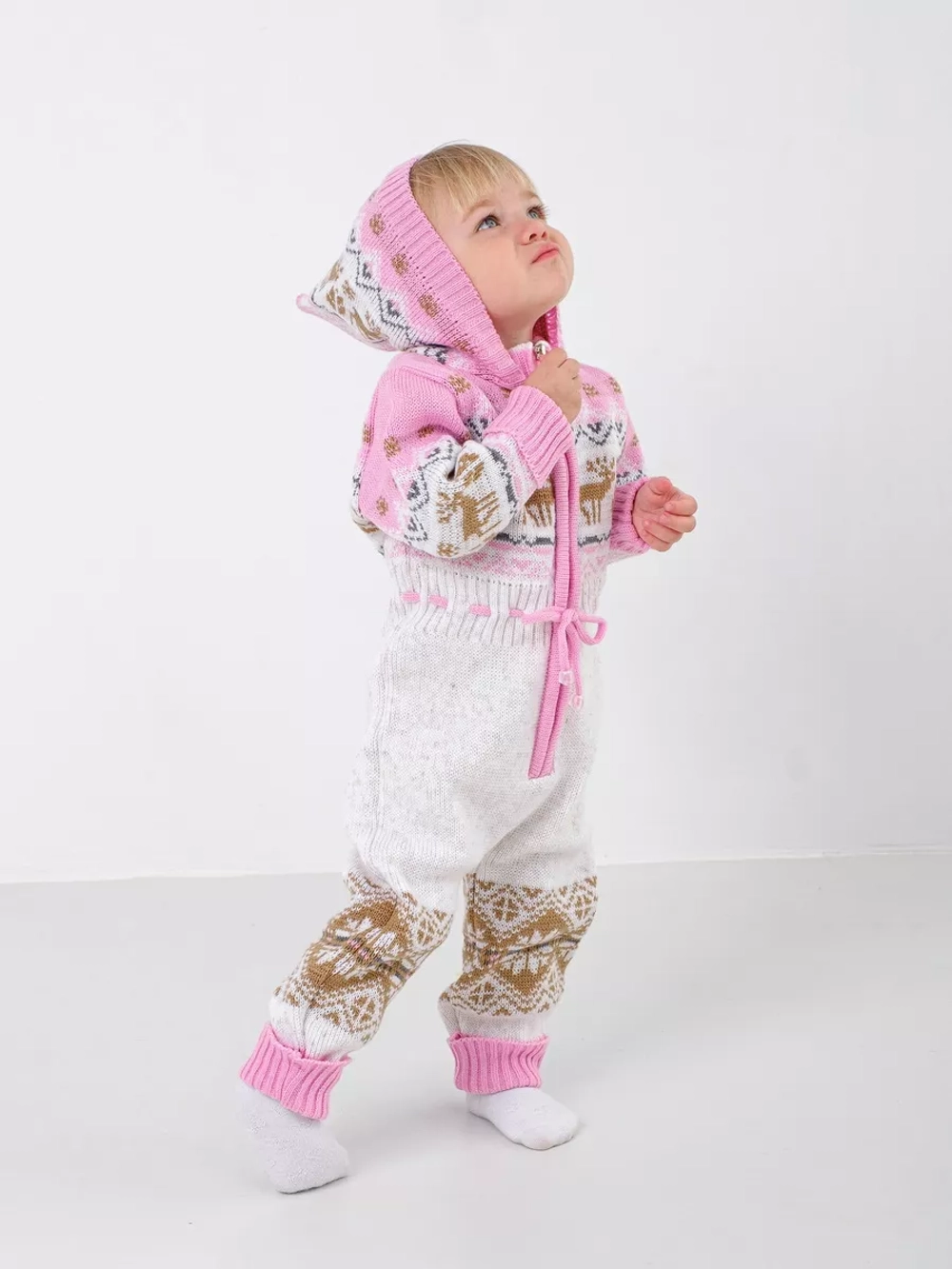 Комбинезон вязаный