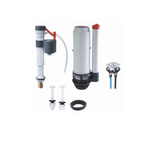 Vieir Арматура 2-ух КН. для бачка с клапаном с нижней подачей 1/2" VRQ42