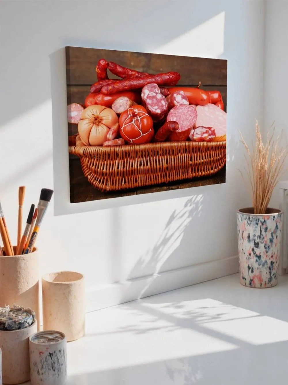 Картина на стену 40 X 50 Колбаса