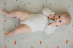 Пелёнки муслиновые BUBA KIDS, 2 шт., Тихий океан/ сливочный, 75х115