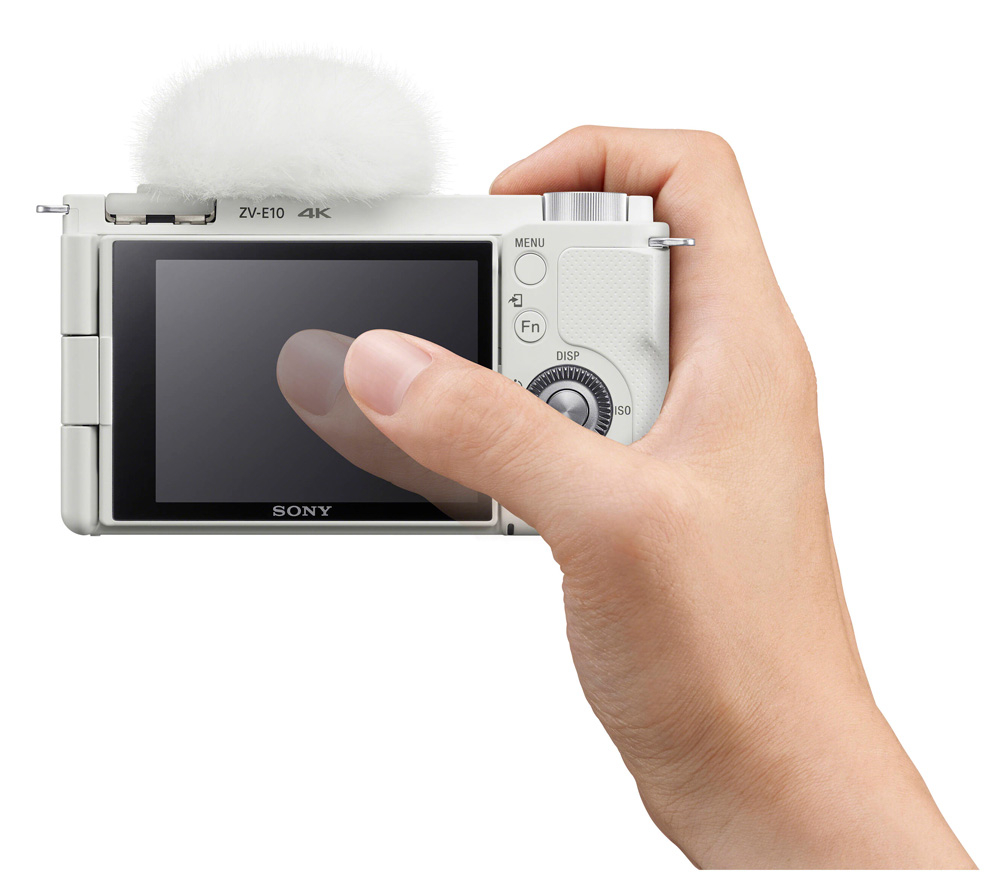 Беззеркальный фотоаппарат Sony ZV-E10 Kit + 16-50mm II, белый