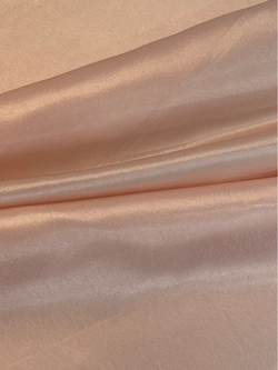 Ткань "Креп-сатин" (персиковый)