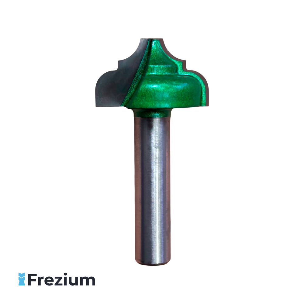 Пазовая фасонная фреза по дереву (15x8x10 R3) Пазовая фасонная фреза по дереву (15x8x10 R3)