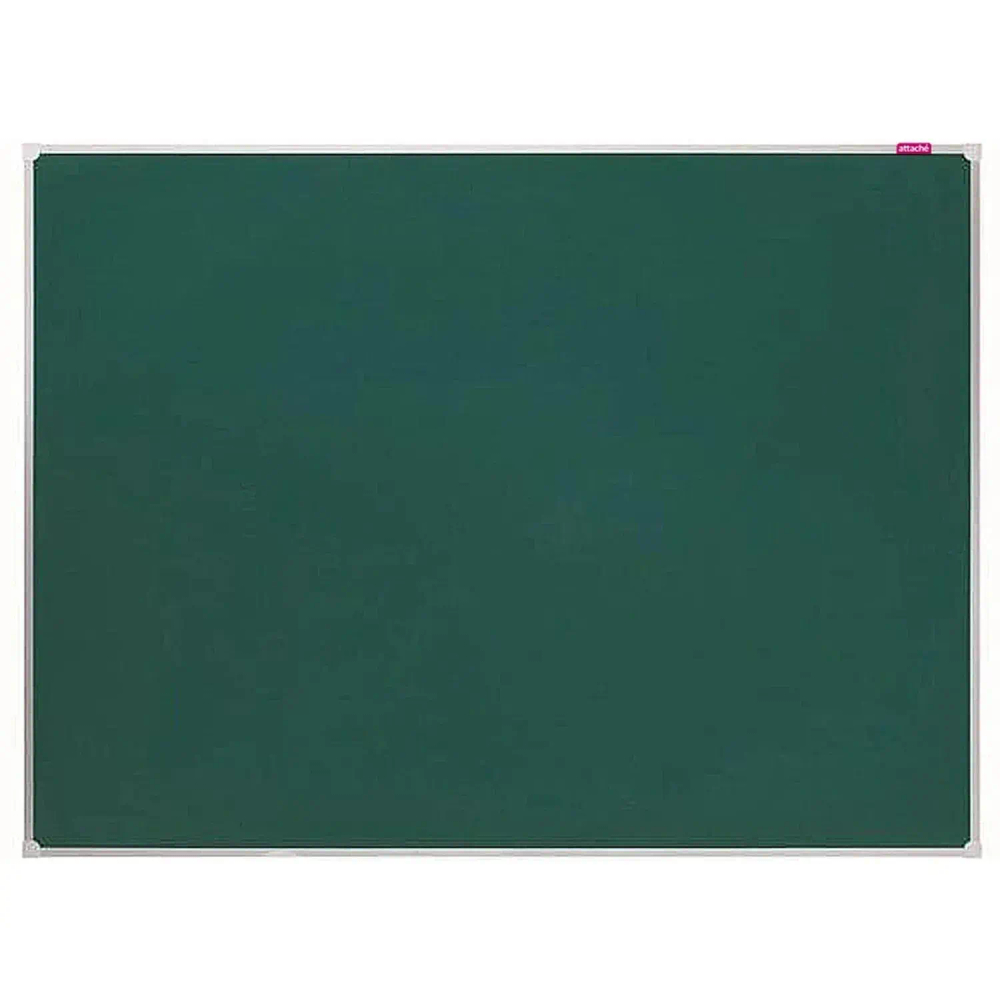 Доска меловая - магнитная зеленая 90х120 Attache Россия