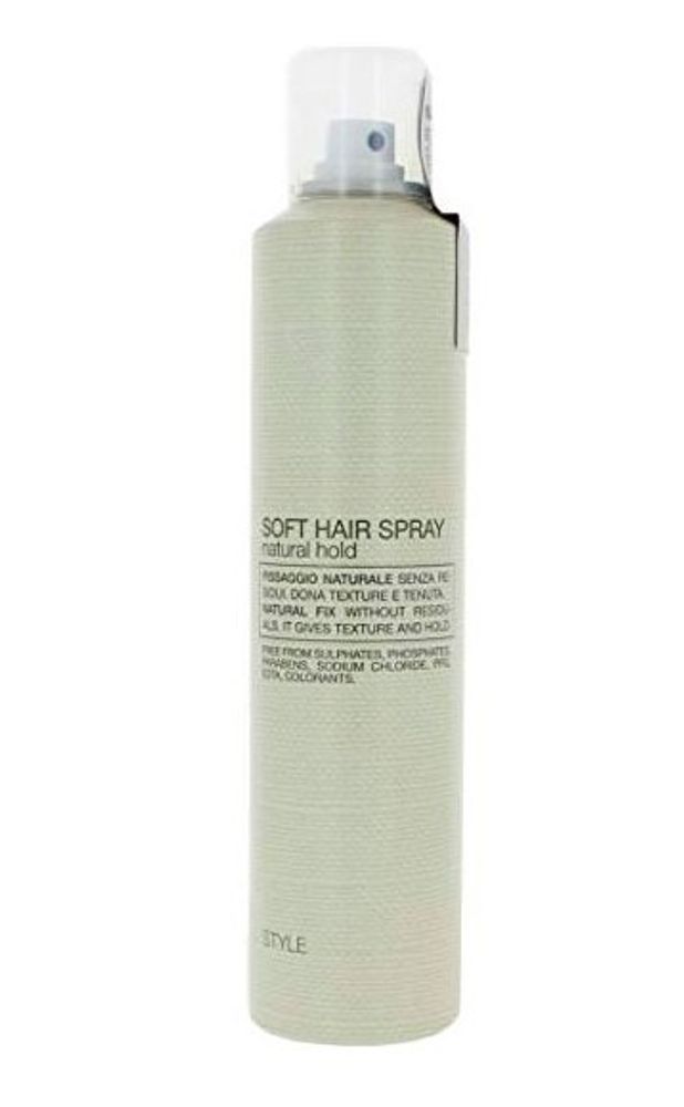 NASHI ARGAN Лак для волос натуральной фиксации для объема и блеска Style Soft hair spray
