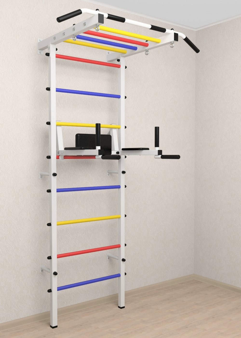 Шведская стенка Sv Pro рукоход 852 (Турник Pro рукоход/Брусья/стойка)