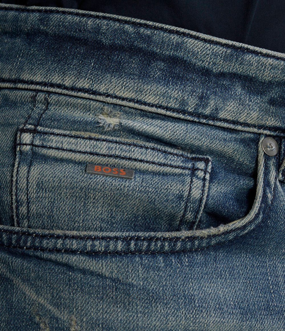 Джинсы Delaware BOSS ORANGE - голубой(50506741)