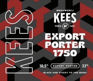 Банка 0.33 Export Porter 1750 // Kees (Нидерланды)