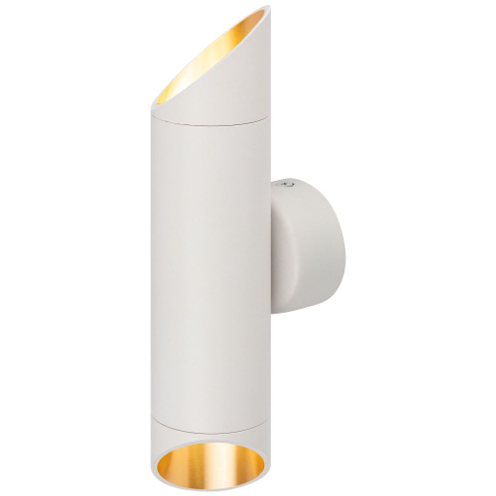 Светильник настенный ЭРА WL52 WH/GD 2*GU10 2*12Вт IP20 белый, золото | Настенная подсветка