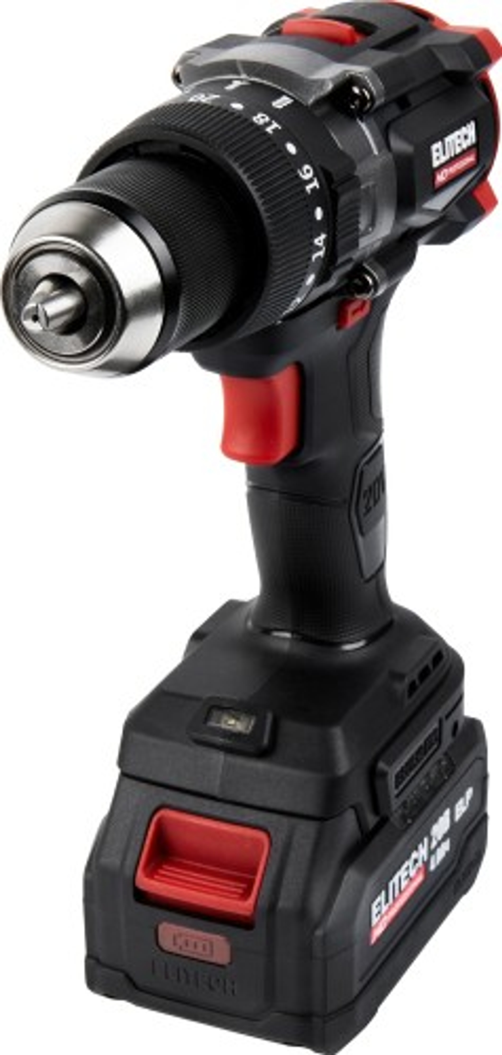 Дрель-шуруповерт аккумуляторная ELITECH CD 20BL2 (E2201.042.01) HD 205727