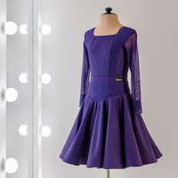 Amelia 6-21-01-C Платье для спортивно-бальных танцев