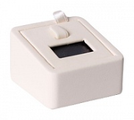 Подставка для кольца/кубик наклонный/выним.вкладыш/язычок/прорезь/окошко/петелька/Н-30 мм.