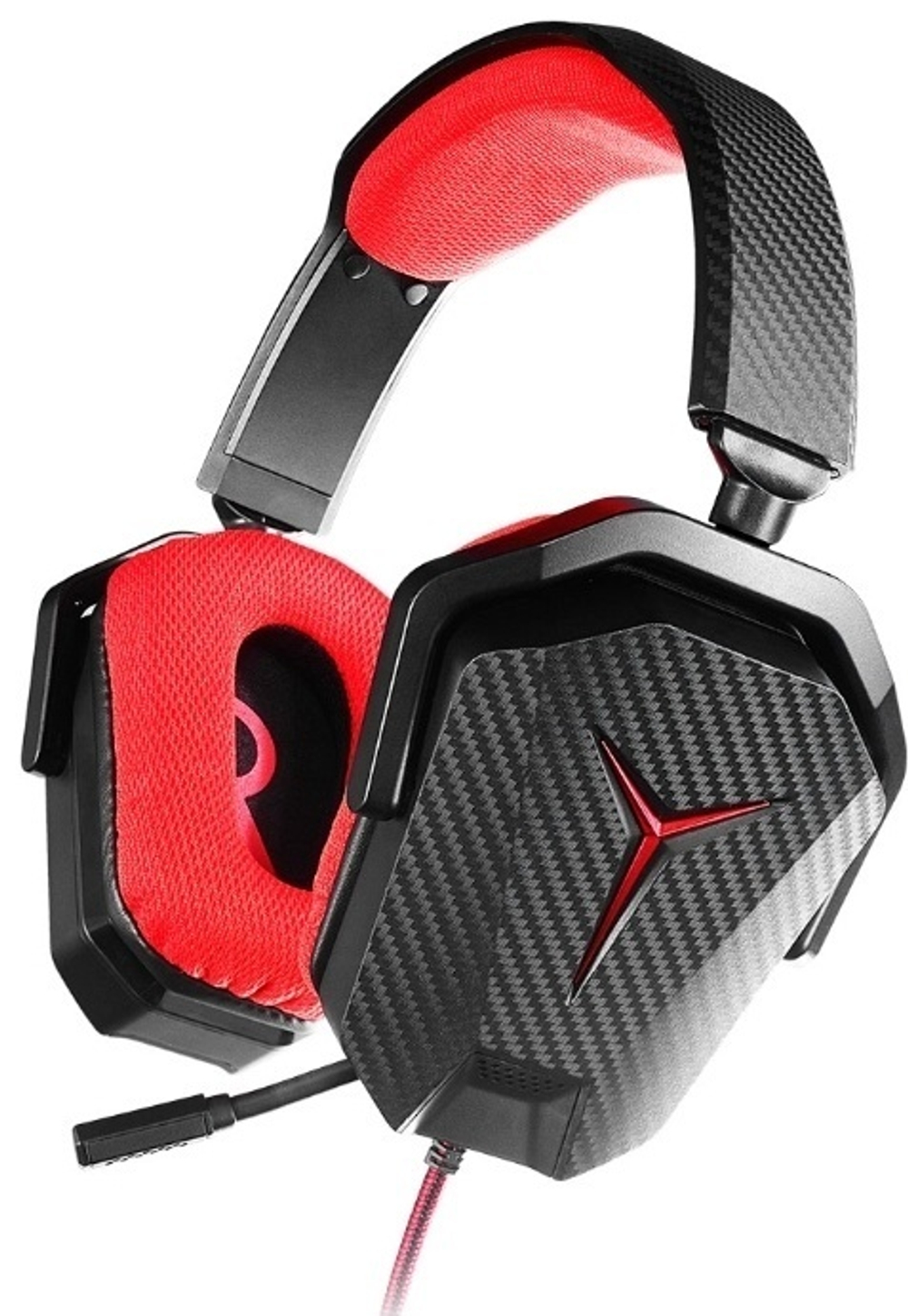 Наушники Lenovo Y Gaming Stereo Headset-ROW черный-красный