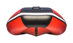 Лодка ПВХ Ривьера Компакт 3400 СК "Комби" красный/черный