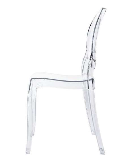 Детский стульчик Baby Elizabeth прозрачный