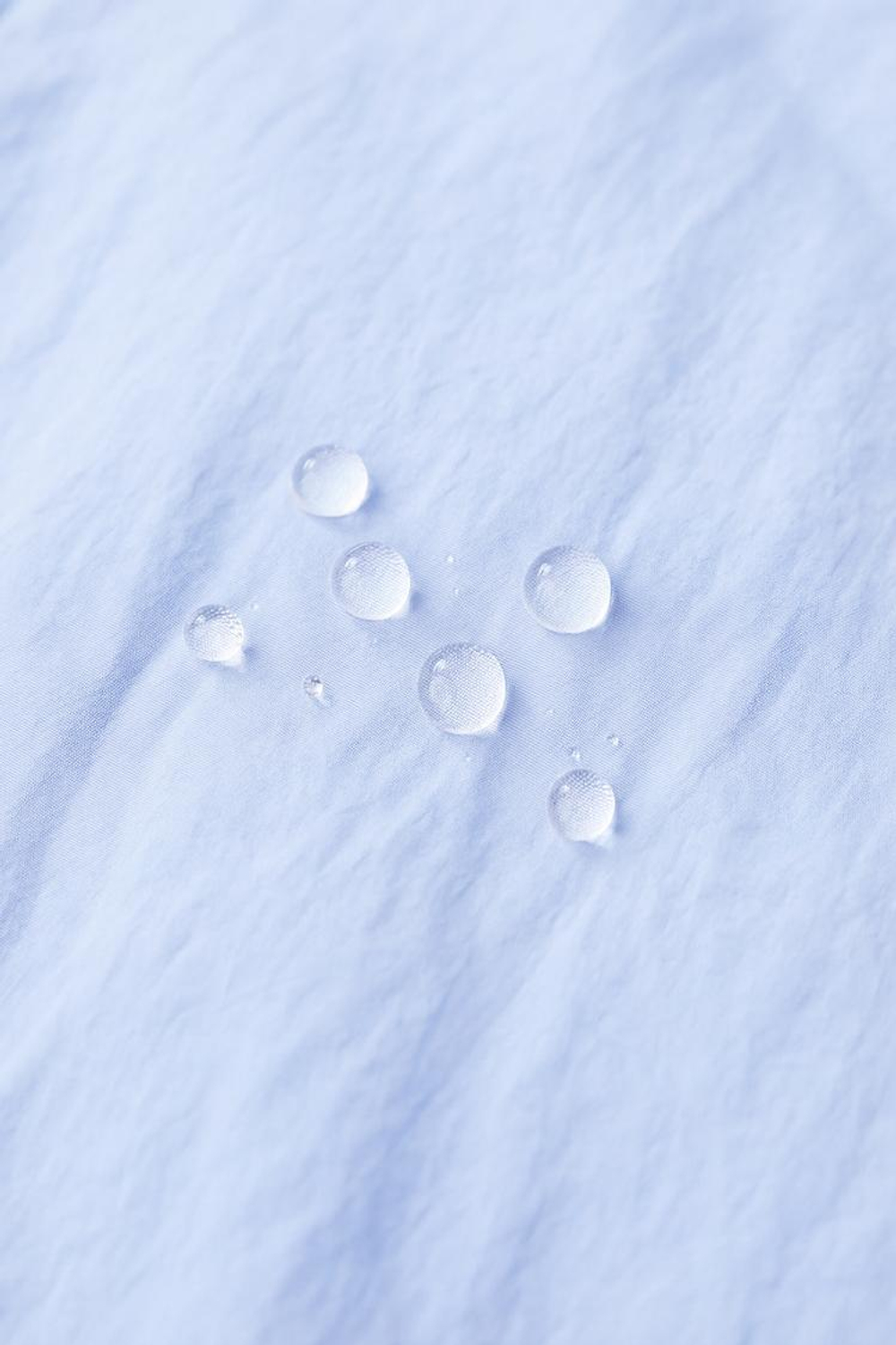 ZARA ЛЕГКИЙ ДОЖДЕВИК WATER REPELLENT, ГОЛУБОЙ