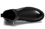 Jeep Casual Leather Shoes Men"s Mid top Black