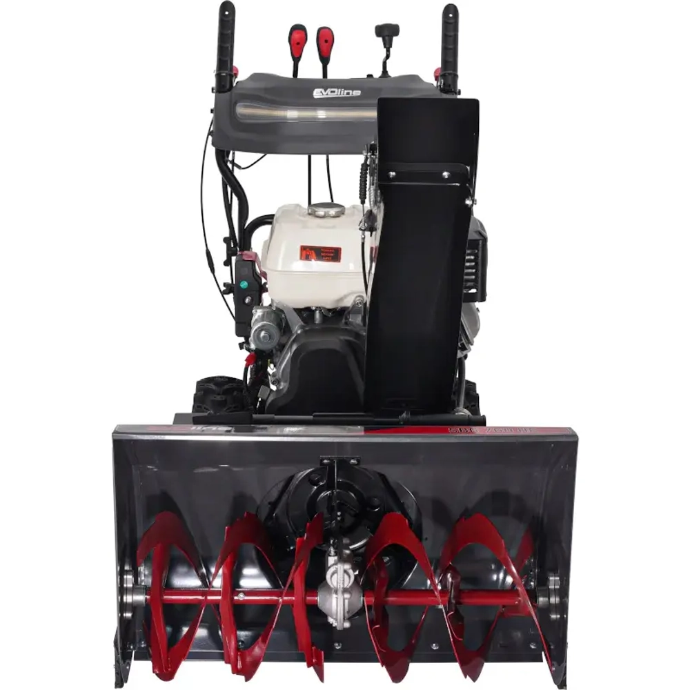 EVOline SBG 760 HE бензиновый снегоуборщик 11.7 л.с. ковш 76 см, выброс 15 м, 6 вперед/2 назад