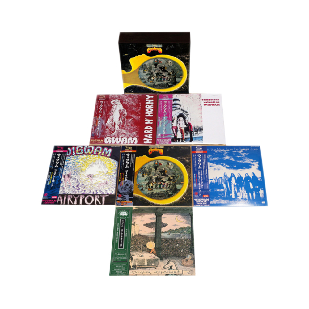 Комплект / Wigwam (7 Mini LP SHM-CD + Bonus CD + Box)