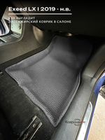 Автомобильные коврики ЭВА с бортами для EXEED LX I (19-н.в.)