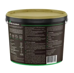 Гидроизоляция эластичная Glims GreenRezin мастика глимс для ванной комнаты, кухни, балкона, стен и пола 7 кг