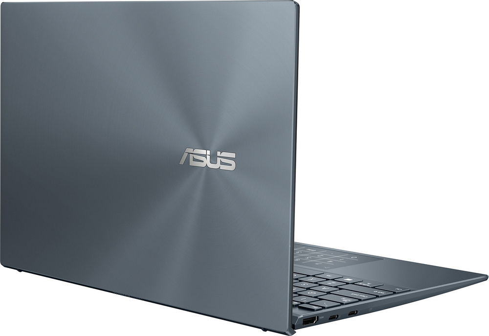 Ноутбук Asus Zenbook 14 UX425EA-BM296 Pine grey Core i3-1115G4/8G/512G SSD/14; FHD IPS AG/UHD Graphics/WiFi/BT/DOS 90NB0SM1-M06880