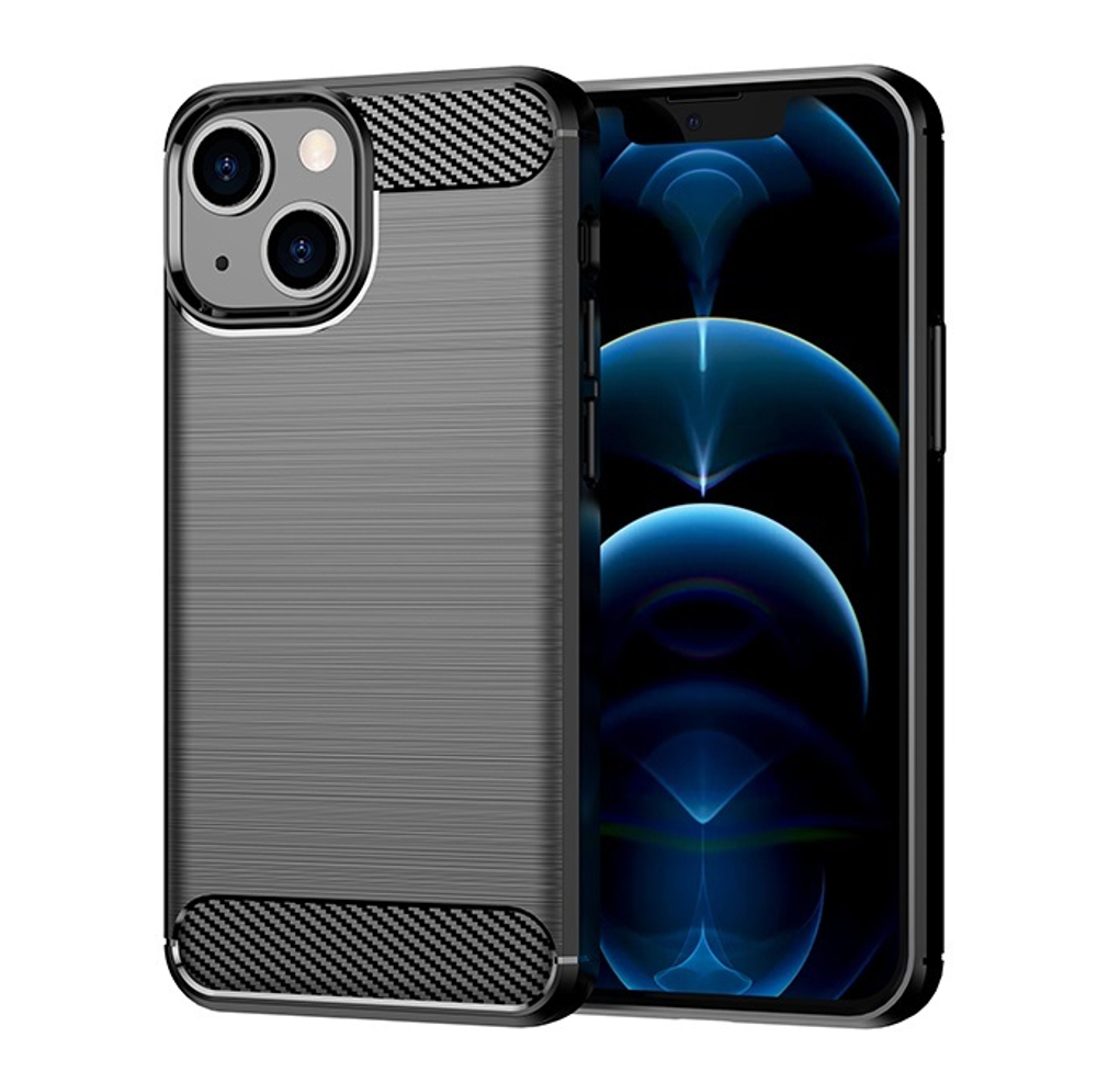 Чехол под карбон для iPhone 13, серии Carbon от Caseport