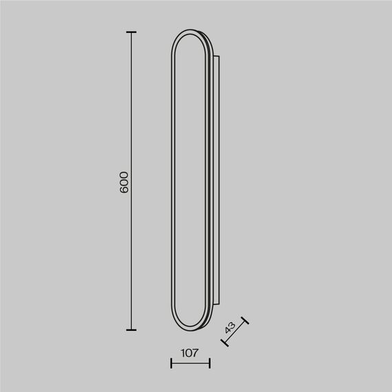 Бра Maytoni Modern MOD429WL-L30BSK
