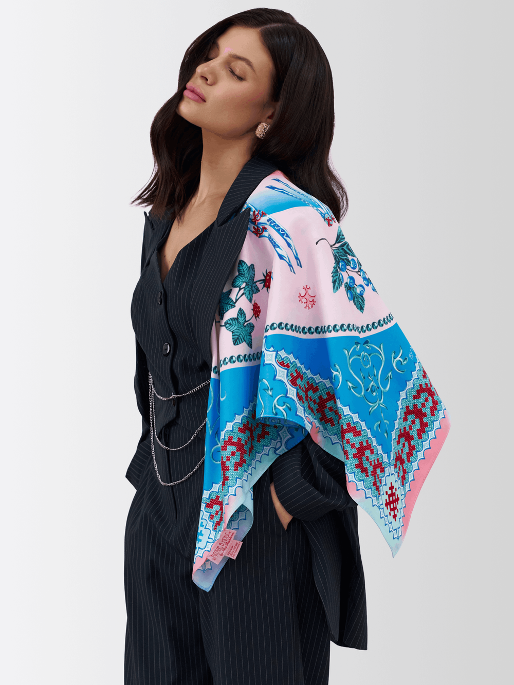 Платок «Северное сияние»