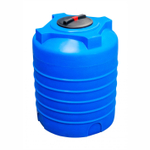 Ёмкость вертикальная низкая Политим 550 л. вертикальный (860x860x1070см;синий) - арт.560700