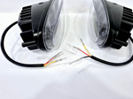46 BI - Белый / ПТФ (J46, белый) BI-LED (ближний/дальний), (Chevrolet Lanos Daewoo Lanos), светодиодные противотуманные фары (2 шт. / комплект)