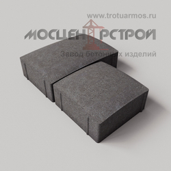  Тротуарная плитка Английский Булыжник 240/160х160х60