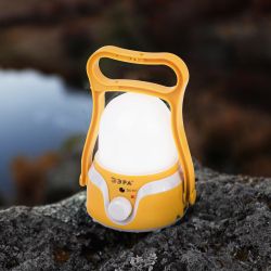 Фонарь кемпинговый светодиодный ЭРА KA-801 Гном аккумуляторный 4 Вт, 1700мАч 5V, USB, подвес + диммер