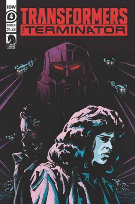 Комикс Transformers vs Terminator #4 (of 4) (Обложка A - Fullerton)