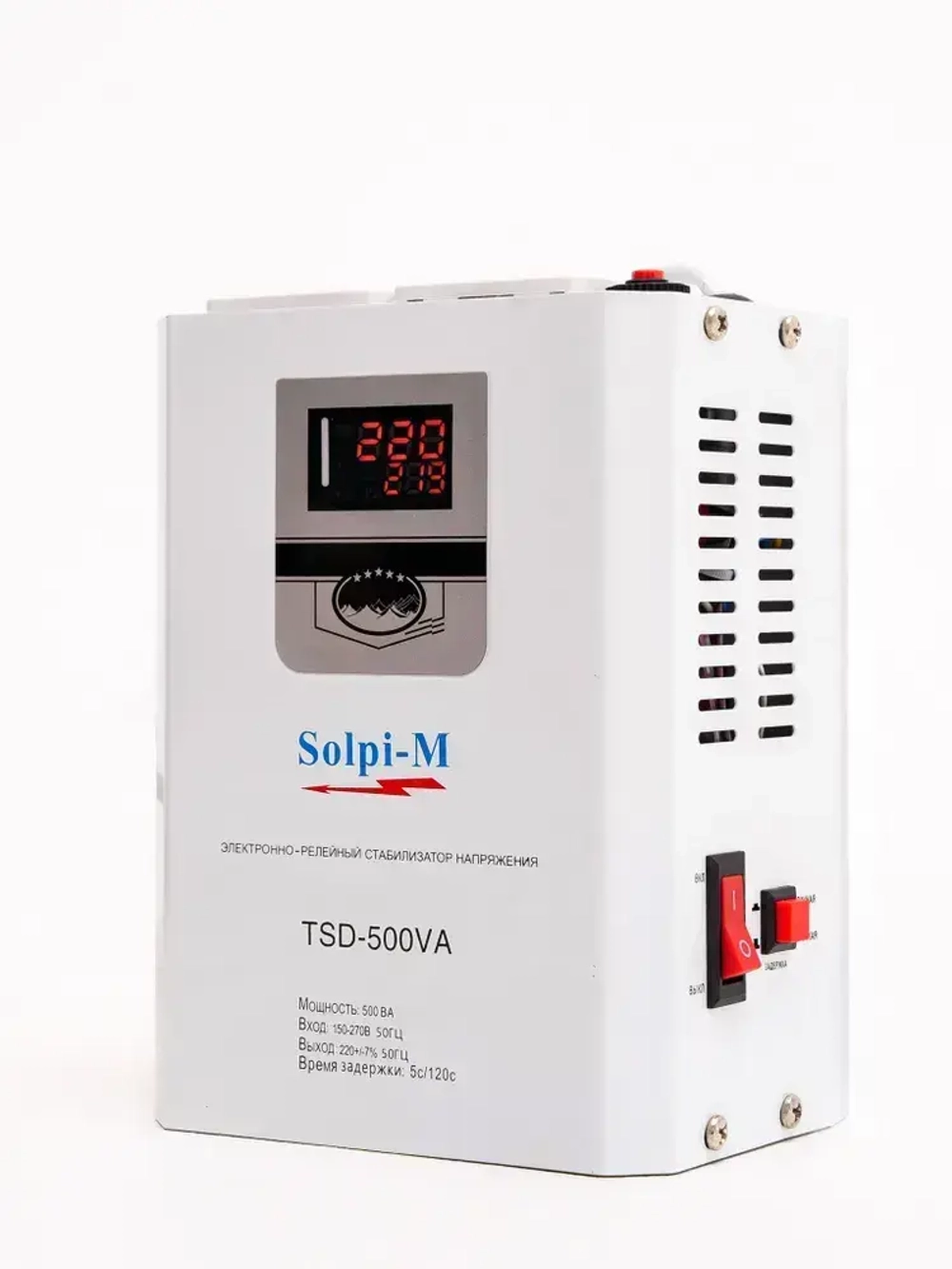 Solpi-M Стабилизатор напряжения, 500 В·А, Однофазная сеть