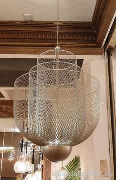 Люстра Moooi Meshmatics Chandelier ( золото ) 1