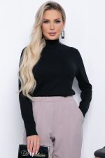 Водолазка Осенняя история (черная) Б14555-20М LT Collection